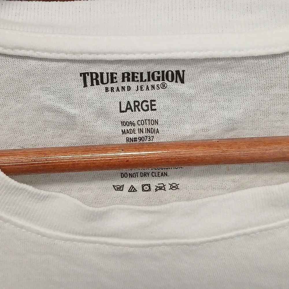 TRUE RELIGION Cotton T-shirt SZ L